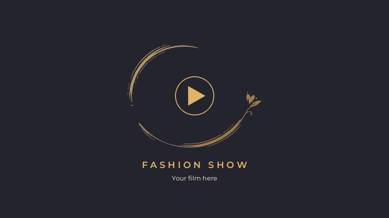 Placeholder for an event film
